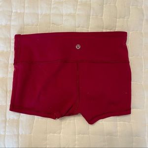 lululemon hot shorts / spandex shorts 2” inseam